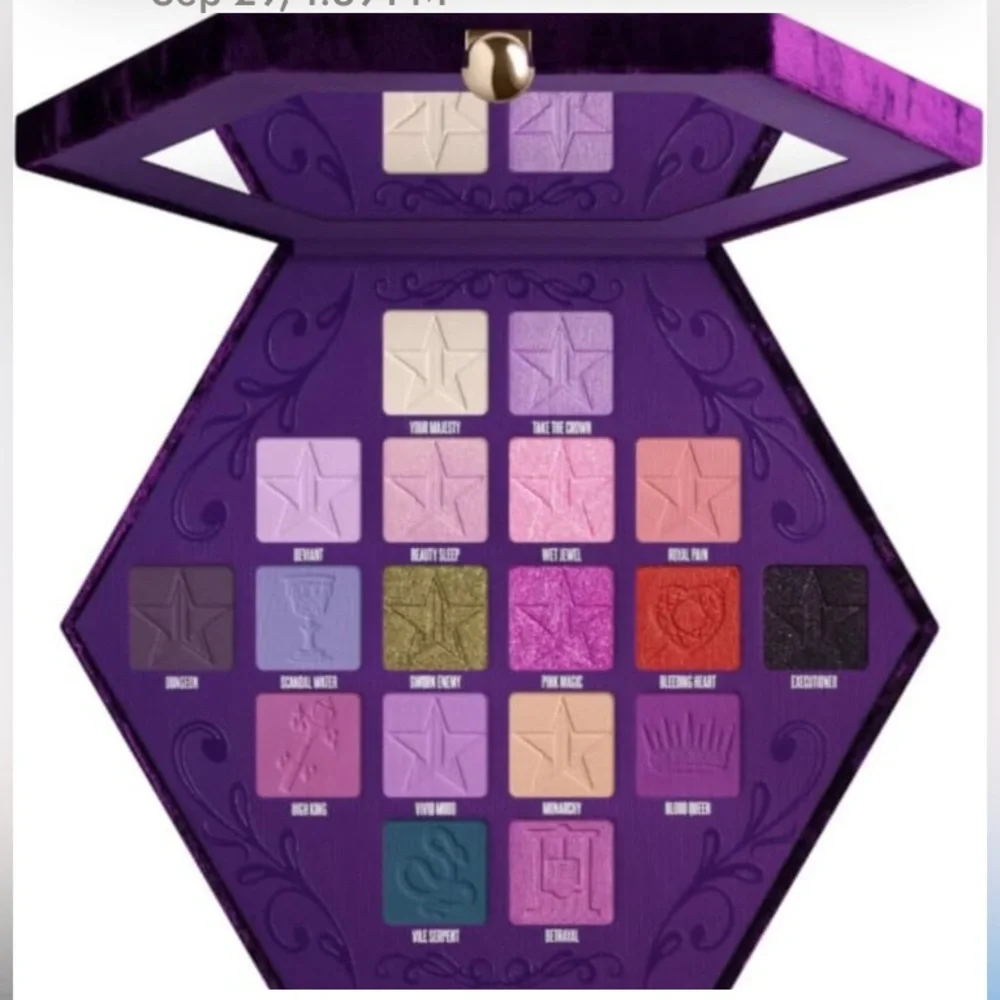 ⛄️Jeffrey Star NWT Blood Lust Artistry Palette